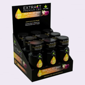 EXTRACT – PAIN RELIEF CBD SHOT -9 SHOT PACKAGE