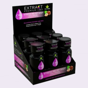 EXTRACT – STRESS RELIEF CBD SHOT – 9 SHOT PACKAGE